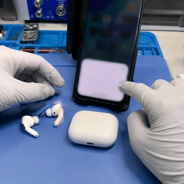 AirPods 藍牙連線檢測示意