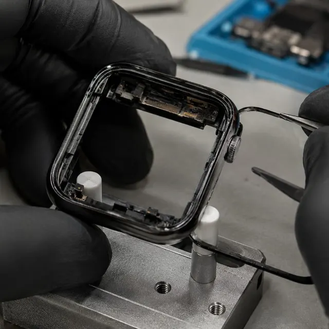 Apple Watch 中框殼體維修示意