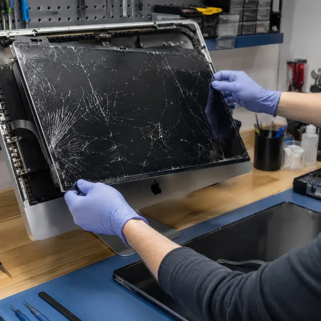 iMac 維修示意