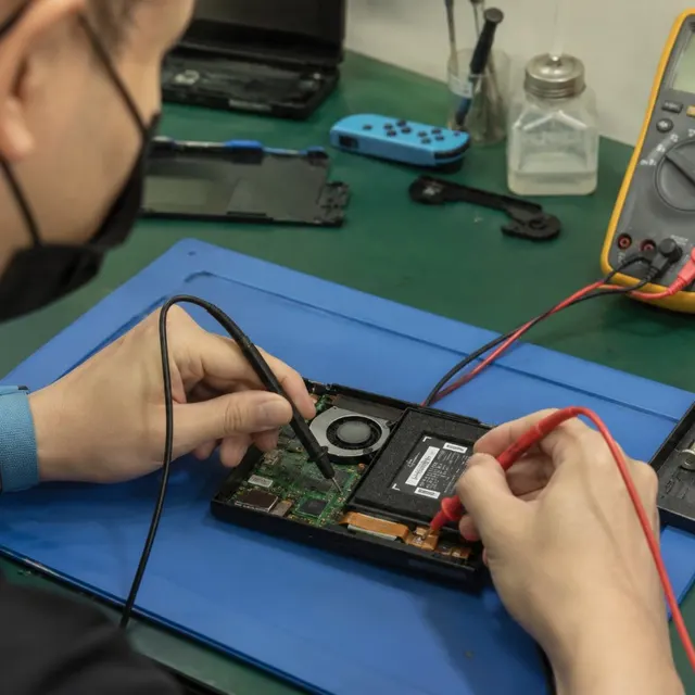 Switch 不開機故障檢測示意