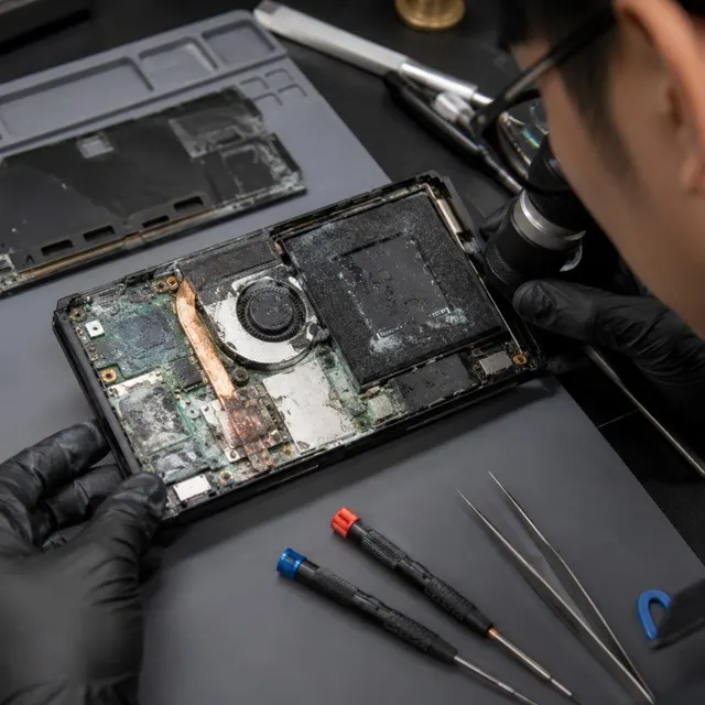 Switch 泡水檢測示意